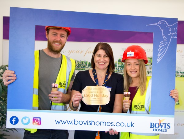 Summer prize surprise for Upper Heyford home buyers